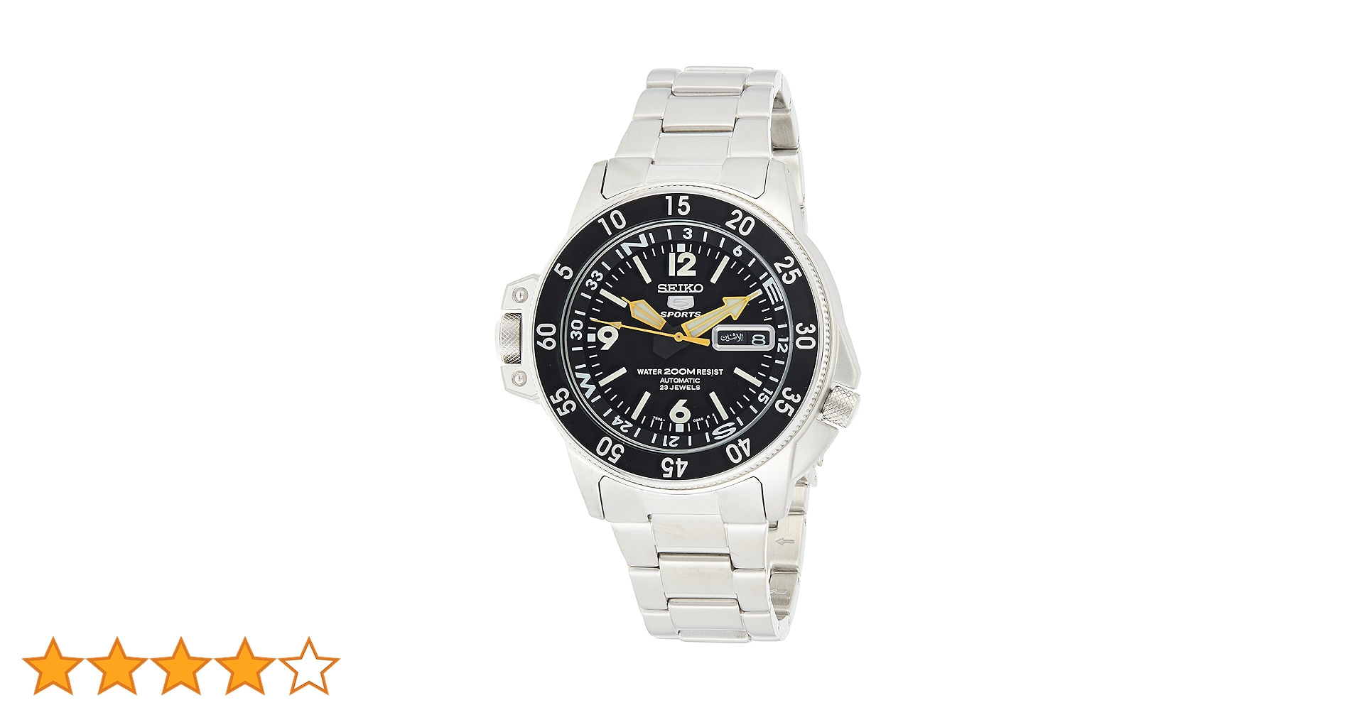 SEIKO 5SPORTS200m時計 200m防水 Amazon.co.jp: [セイコー]SEIKO 5SPORTS200m SKZ211K1”ブラック